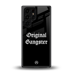 original gangster back phone cover | glass case for samsung galaxy s25 ultra