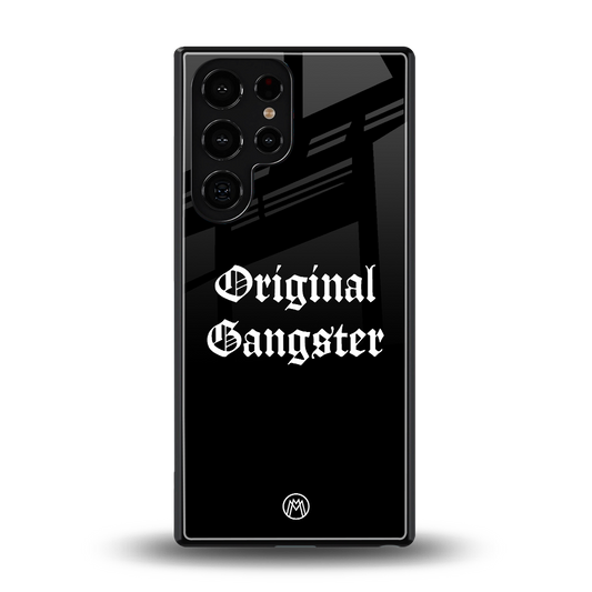 original gangster back phone cover | glass case for samsung galaxy s25 ultra