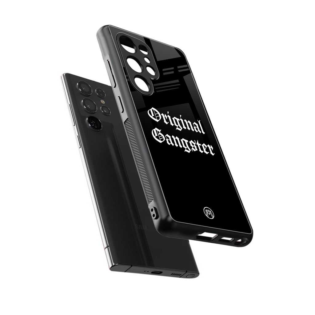 original gangster back phone cover | glass case for samsung galaxy s25 ultra