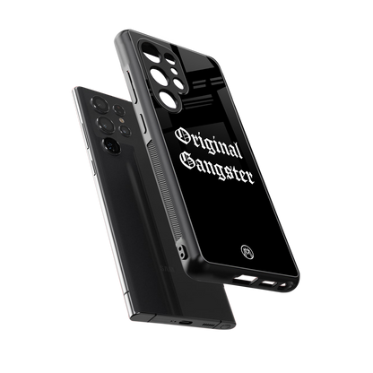 original gangster back phone cover | glass case for samsung galaxy s25 ultra