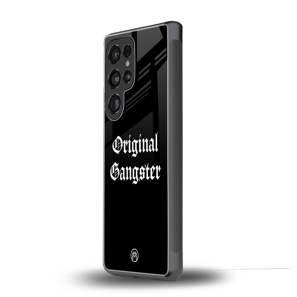 original gangster back phone cover | glass case for samsung galaxy s25 ultra