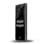 original gangster back phone cover | glass case for samsung galaxy s25 ultra