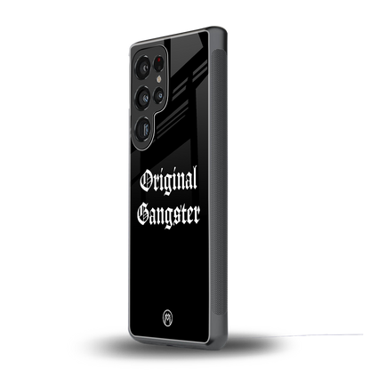 original gangster back phone cover | glass case for samsung galaxy s25 ultra