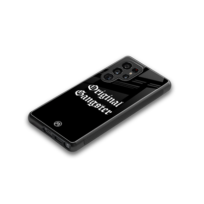 original gangster back phone cover | glass case for samsung galaxy s25 ultra