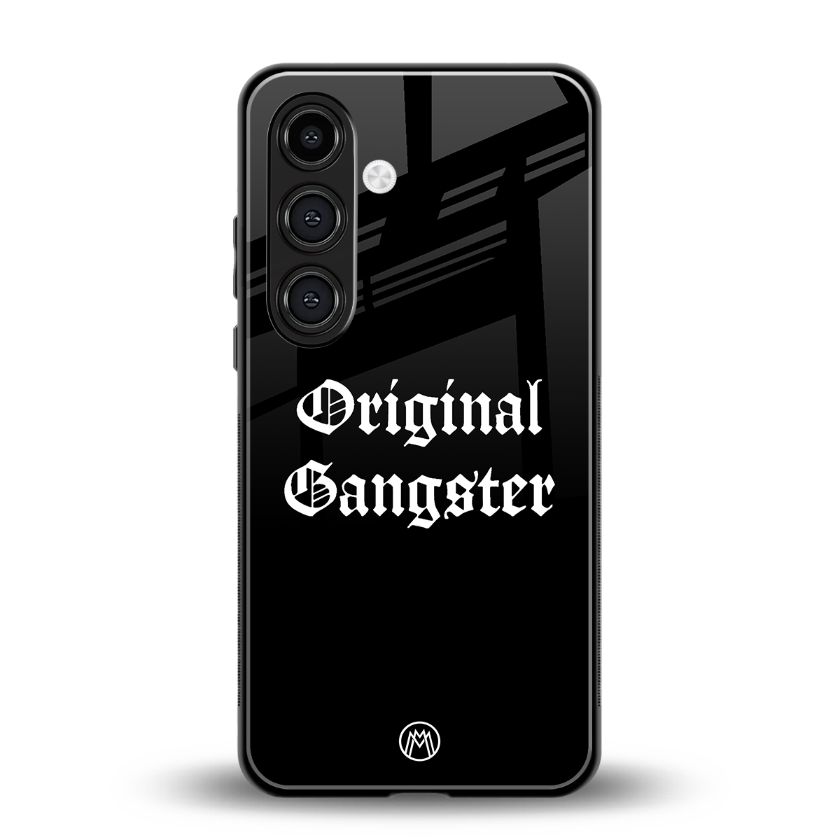 original gangster back phone cover | glass case for samsung galaxy s24 plus
