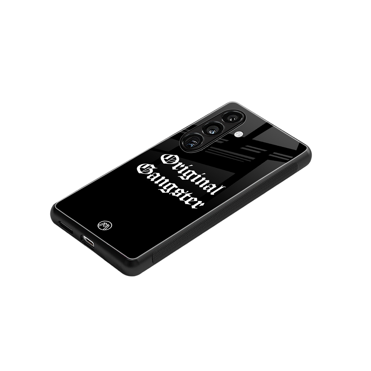 original gangster back phone cover | glass case for samsung galaxy s24 plus