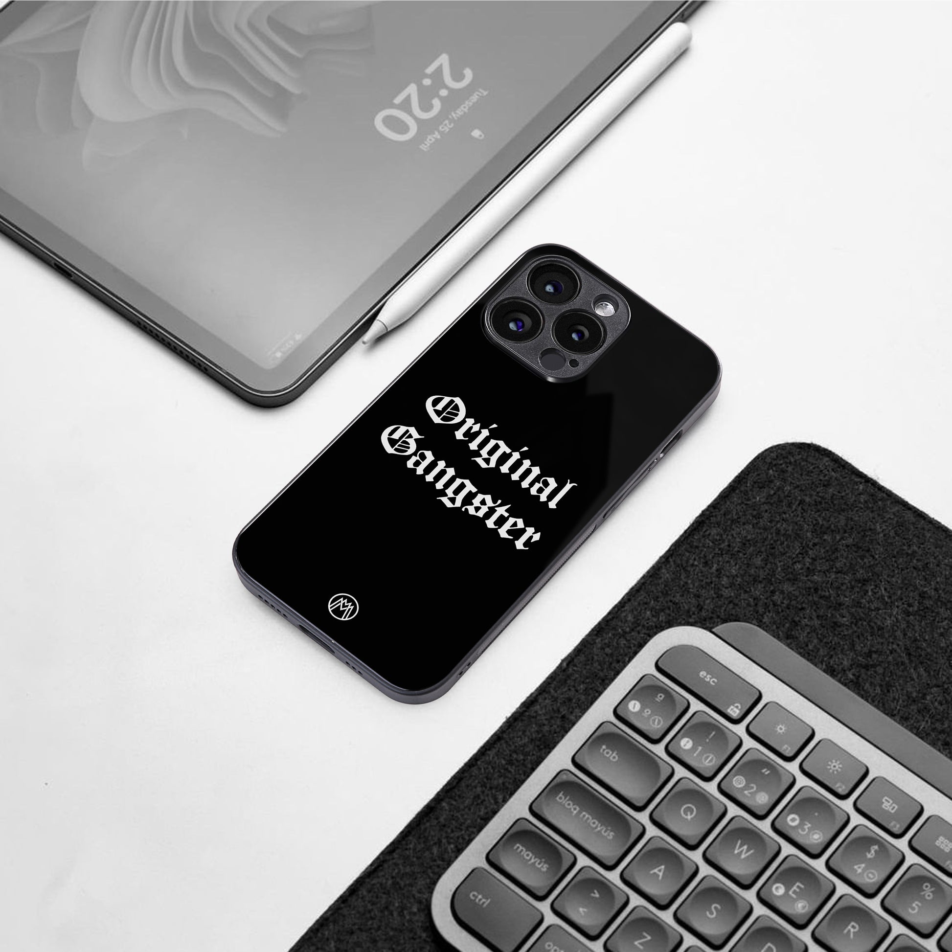 original gangster back phone cover | glass case for google pixel 9 pro xl