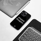 original gangster back phone cover | glass case for iphone 16 pro