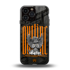 outline back phone cover | glass case for iphone 13 pro max
