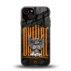 outline back phone cover | glass case for iphone 13