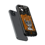 outline back phone cover | glass case for iphone 15 plus