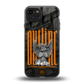outline back phone cover | glass case for iphone 15