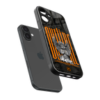 outline back phone cover | glass case for iphone 16 plus