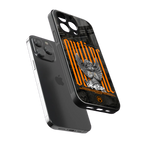outline back phone cover | glass case for iphone 16 pro max