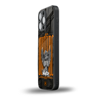 outline back phone cover | glass case for iphone 16 pro max