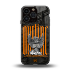 outline back phone cover | glass case for iphone 16 pro