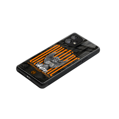 outline back phone cover | glass case for nothing phone 1