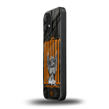 outline back phone cover | glass case for nothing phone 2