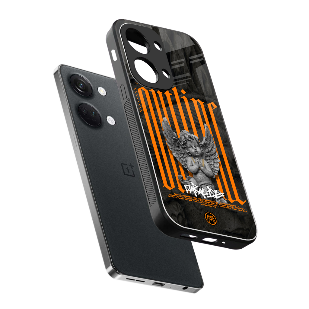 outline back phone cover | glass case for oneplus nord 3