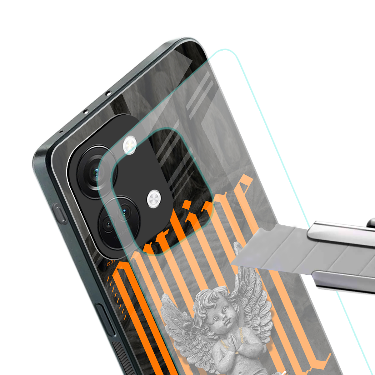 outline back phone cover | glass case for oneplus nord 3