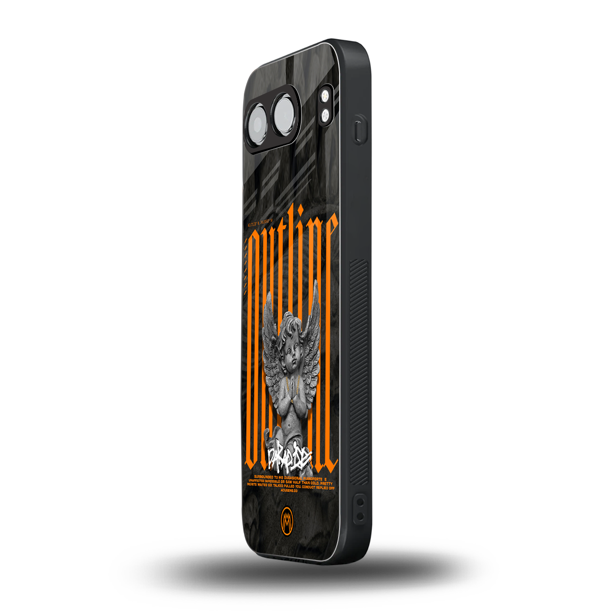 outline back phone cover | glass case for oneplus nord 4