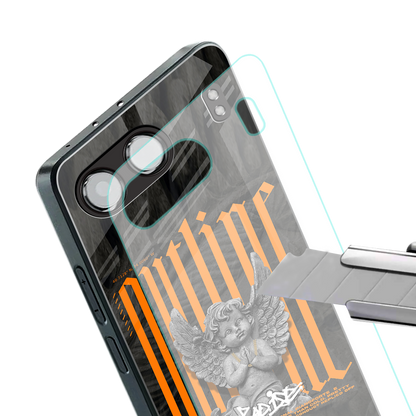 outline back phone cover | glass case for oneplus nord 4