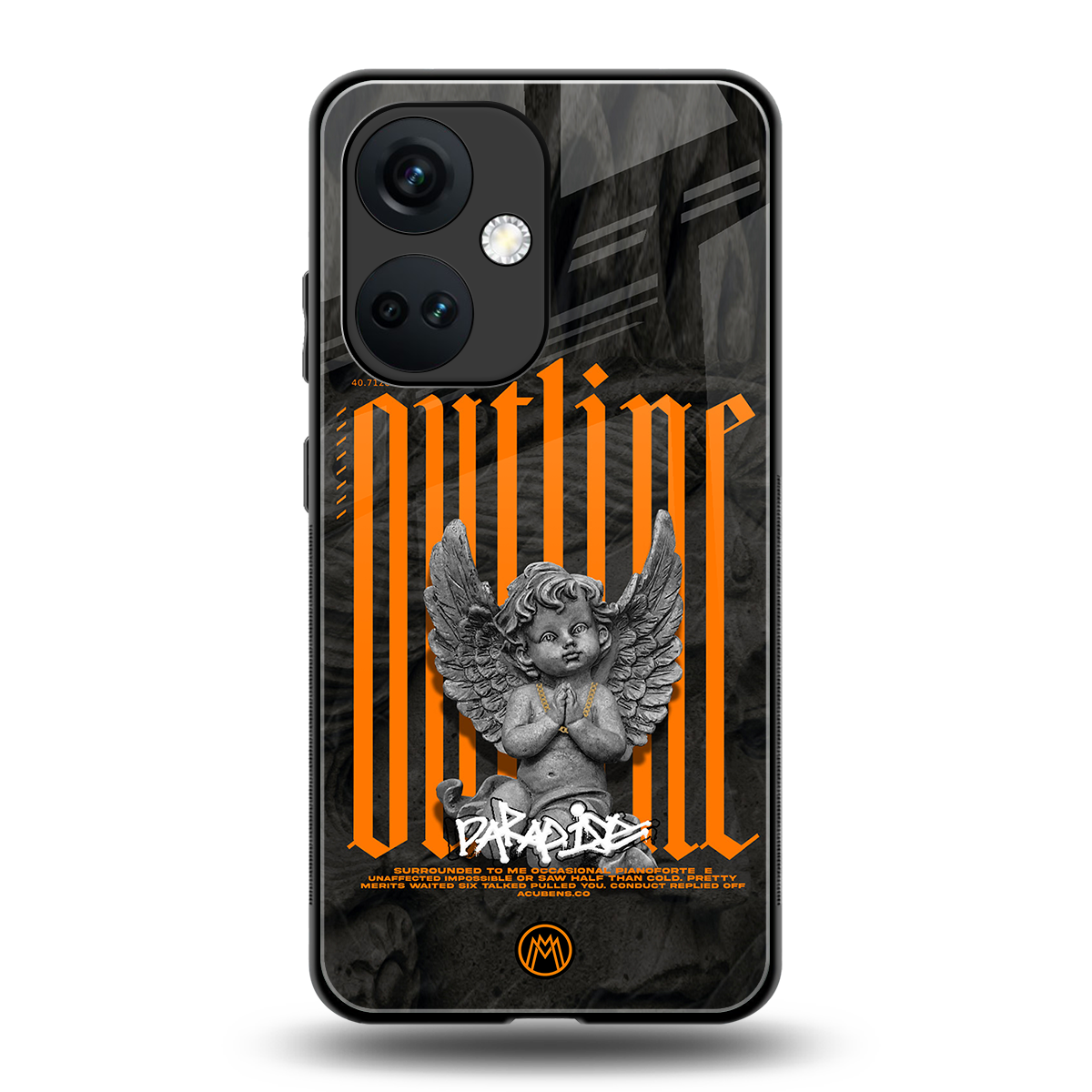 outline back phone cover | glass case for oneplus nord ce 3