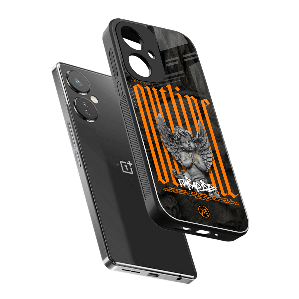 outline back phone cover | glass case for oneplus nord ce 3