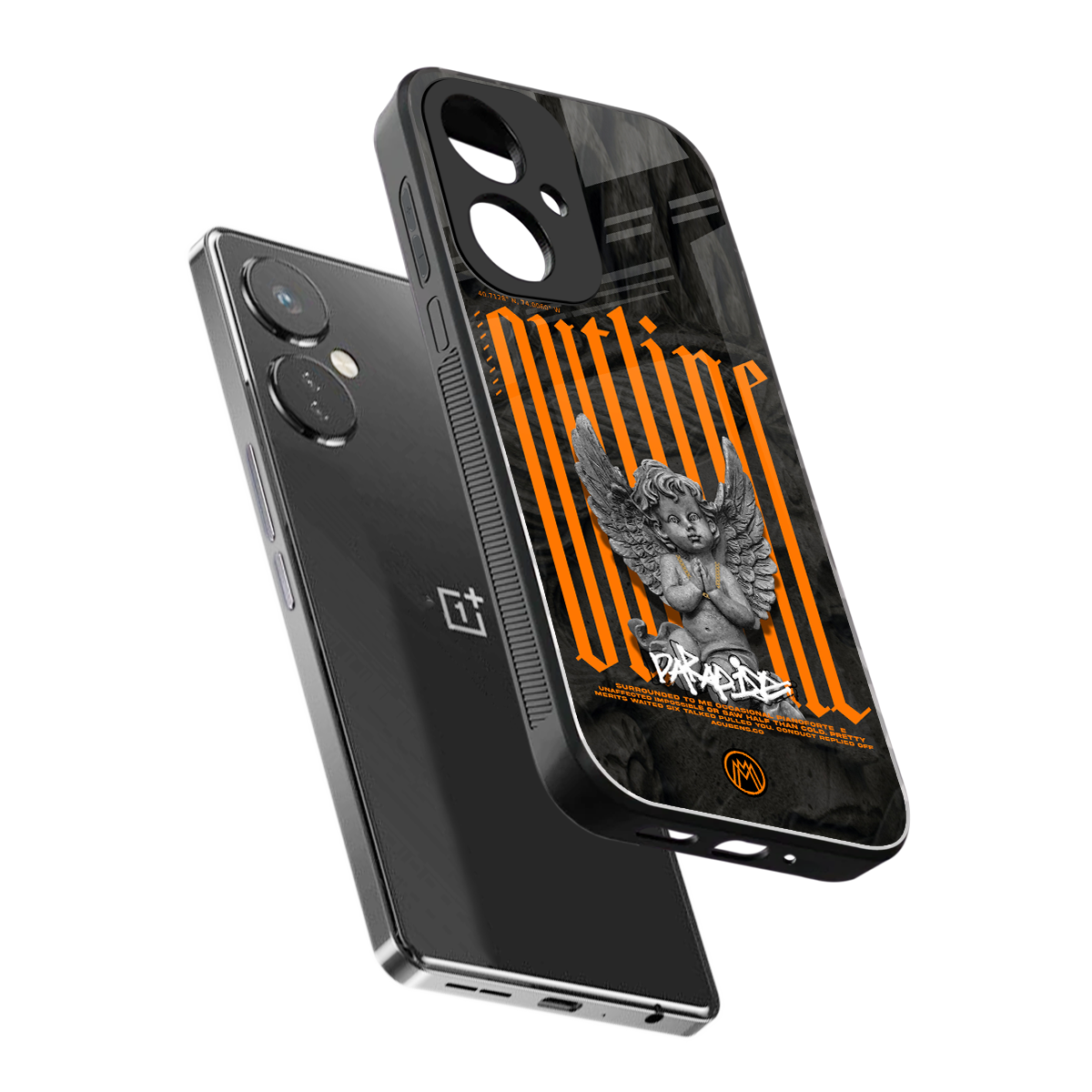 outline back phone cover | glass case for oneplus nord ce 3