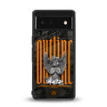 outline back phone cover | glass case for Google Pixel 6A