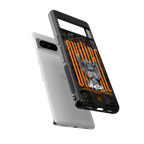 outline back phone cover | glass case for google pixel 8 pro