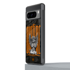 outline back phone cover | glass case for google pixel 8 pro