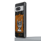 outline back phone cover | glass case for Google Pixel 8
