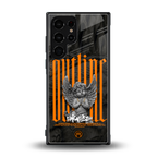 outline back phone cover | glass case for samsung galaxy s23 ultra