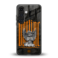 outline back phone cover | glass case for samsung galaxy s24 fe