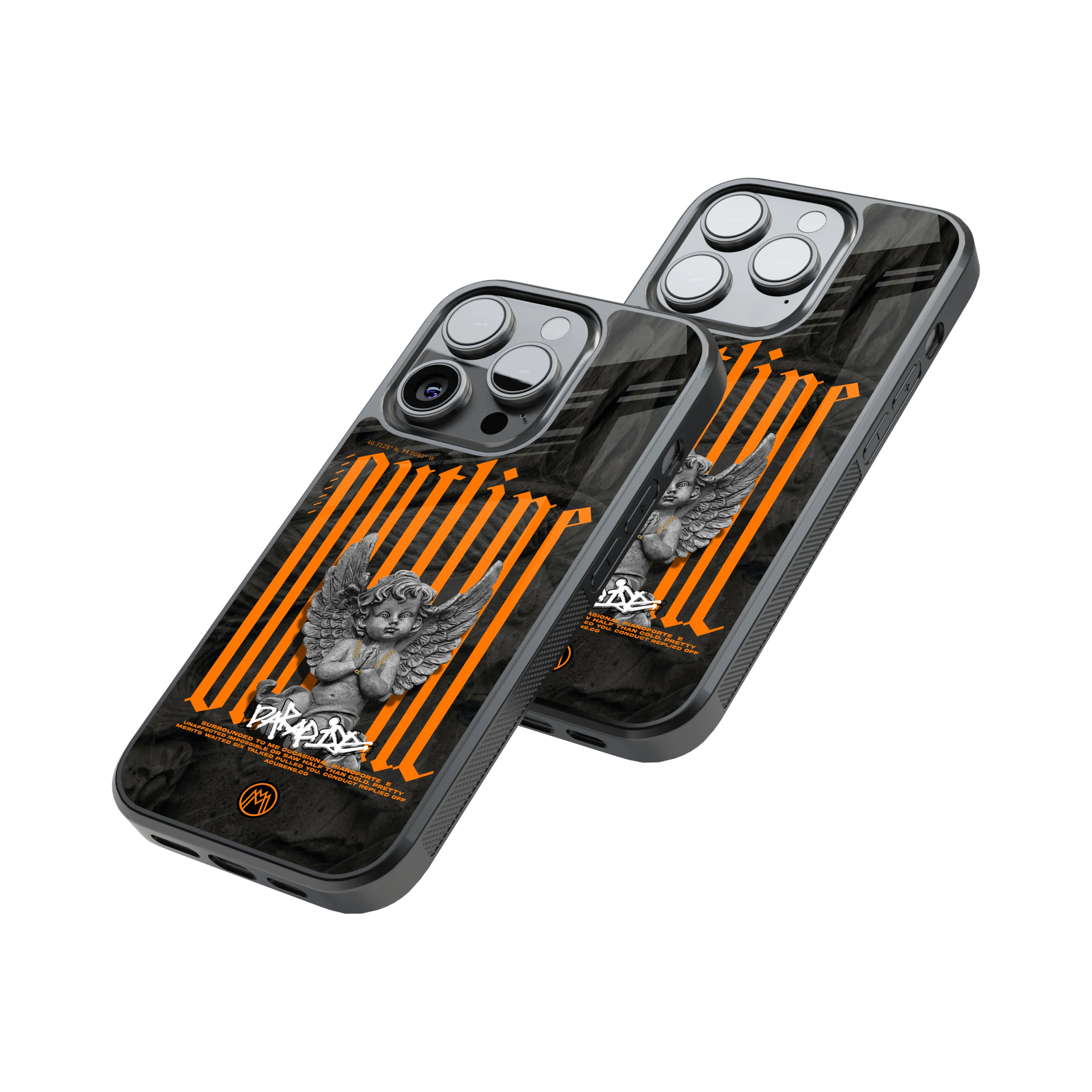 Protective Glass Back Phone Case Compatible with iPhone, Samsung, OnePlus, Pixel & More
