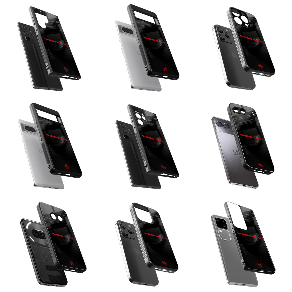 Durable Glass Back Mobile Case for iPhone, Samsung, OnePlus, Google Pixel, Redmi, Vivo, Oppo