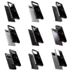 Durable Glass Back Mobile Case for iPhone, Samsung, OnePlus, Google Pixel, Redmi, Vivo, Oppo