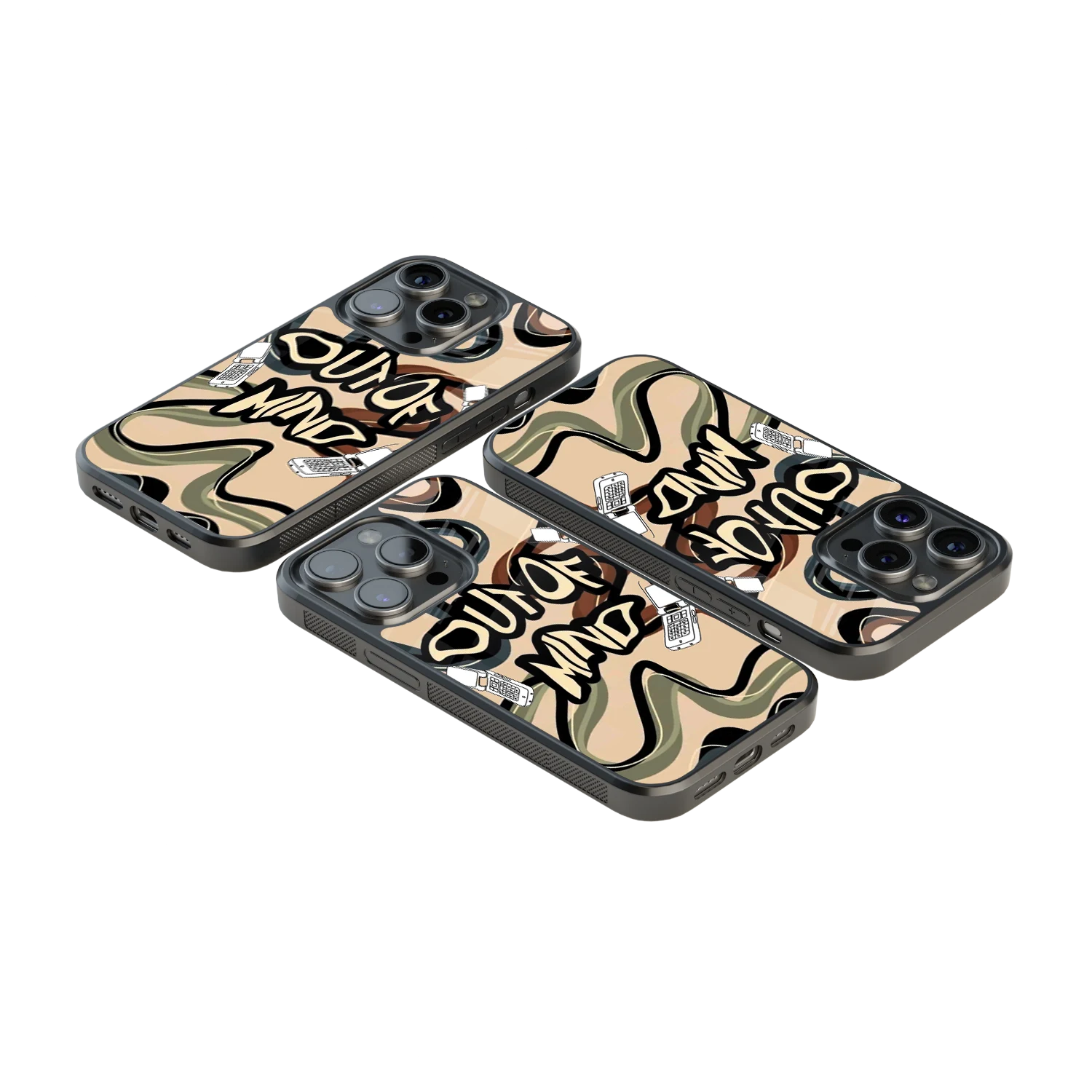 Luxury Glass Back Mobile Cover for iPhone, Samsung Galaxy, OnePlus, Pixel, Redmi & More