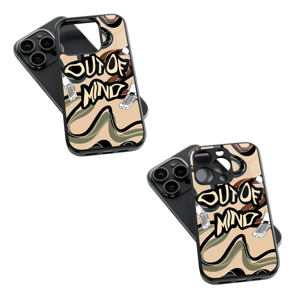 Trendy Glass Back Mobile Case for iPhone, Samsung, Redmi, OnePlus, Google Pixel, Motorola