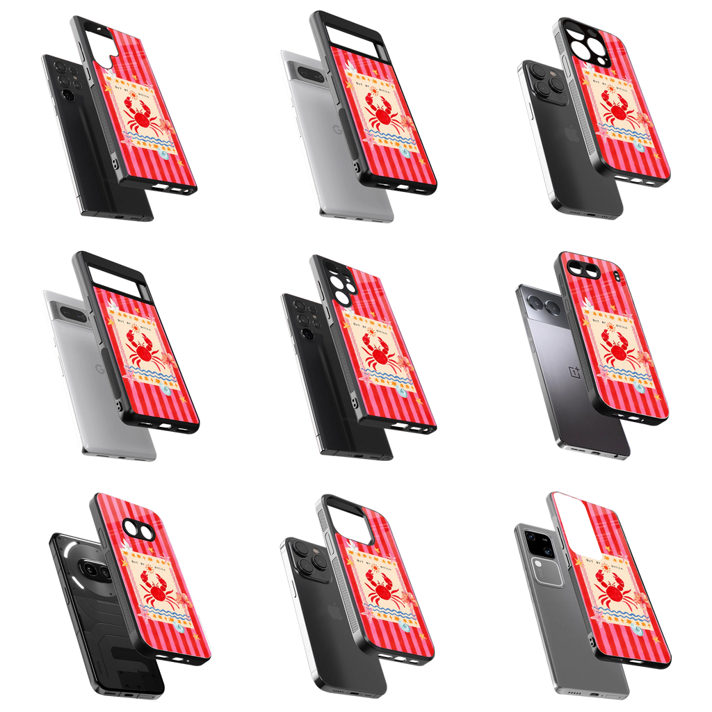 Durable Glass Back Mobile Case for iPhone, Samsung, OnePlus, Google Pixel, Redmi, Vivo, Oppo