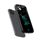 ovo back phone cover | glass case for iphone 14 plus