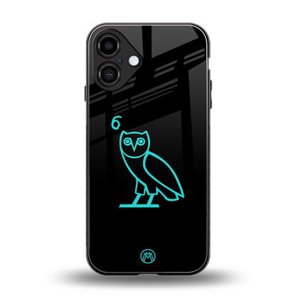ovo back phone cover | glass case for iphone 16 plus