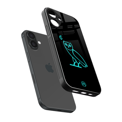 ovo back phone cover | glass case for iphone 16 plus