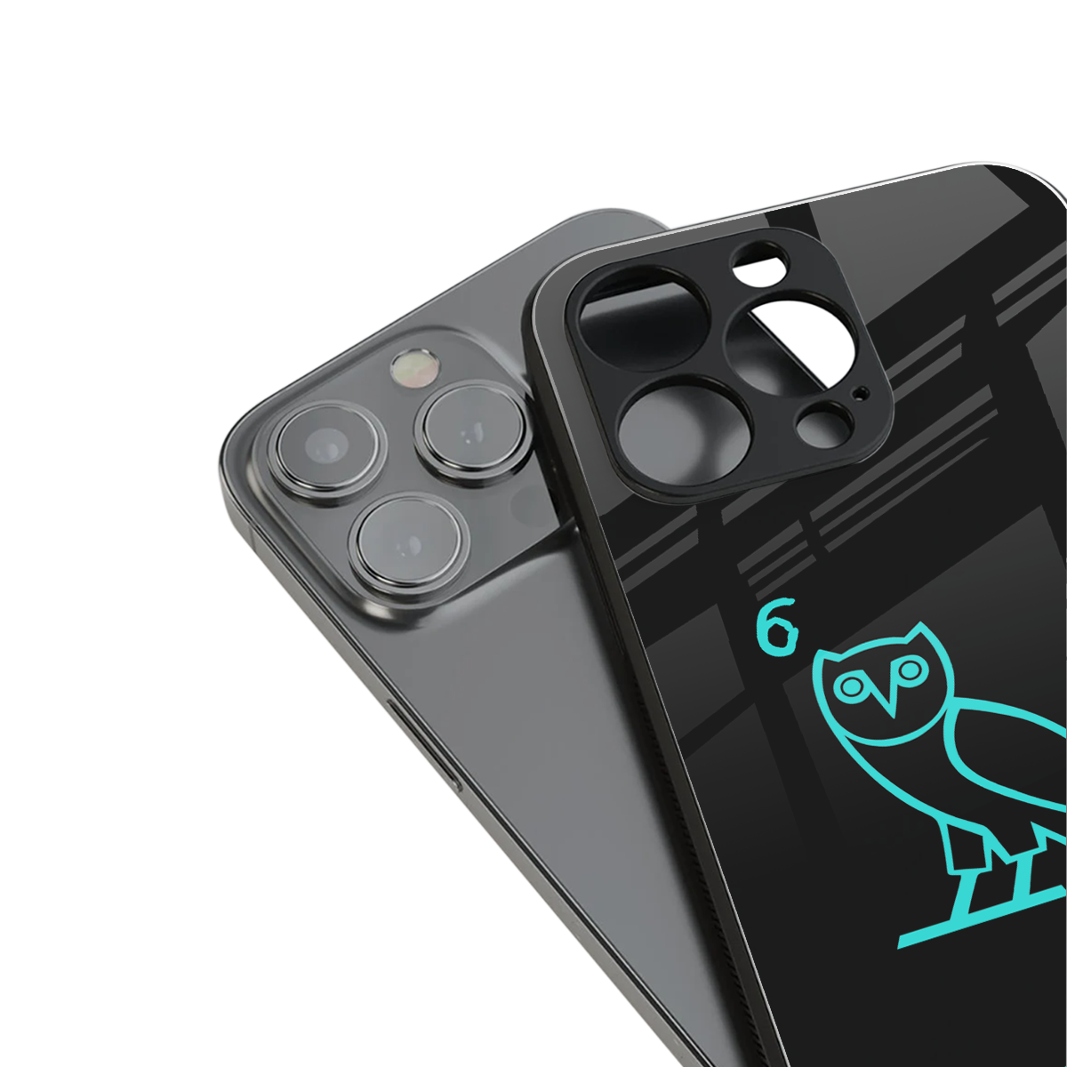 ovo back phone cover | glass case for iphone 13 pro