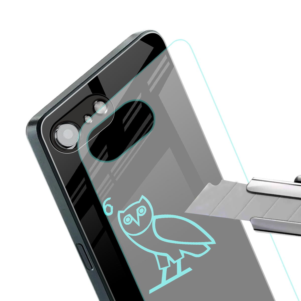 ovo back phone cover | glass case for iphone 16e