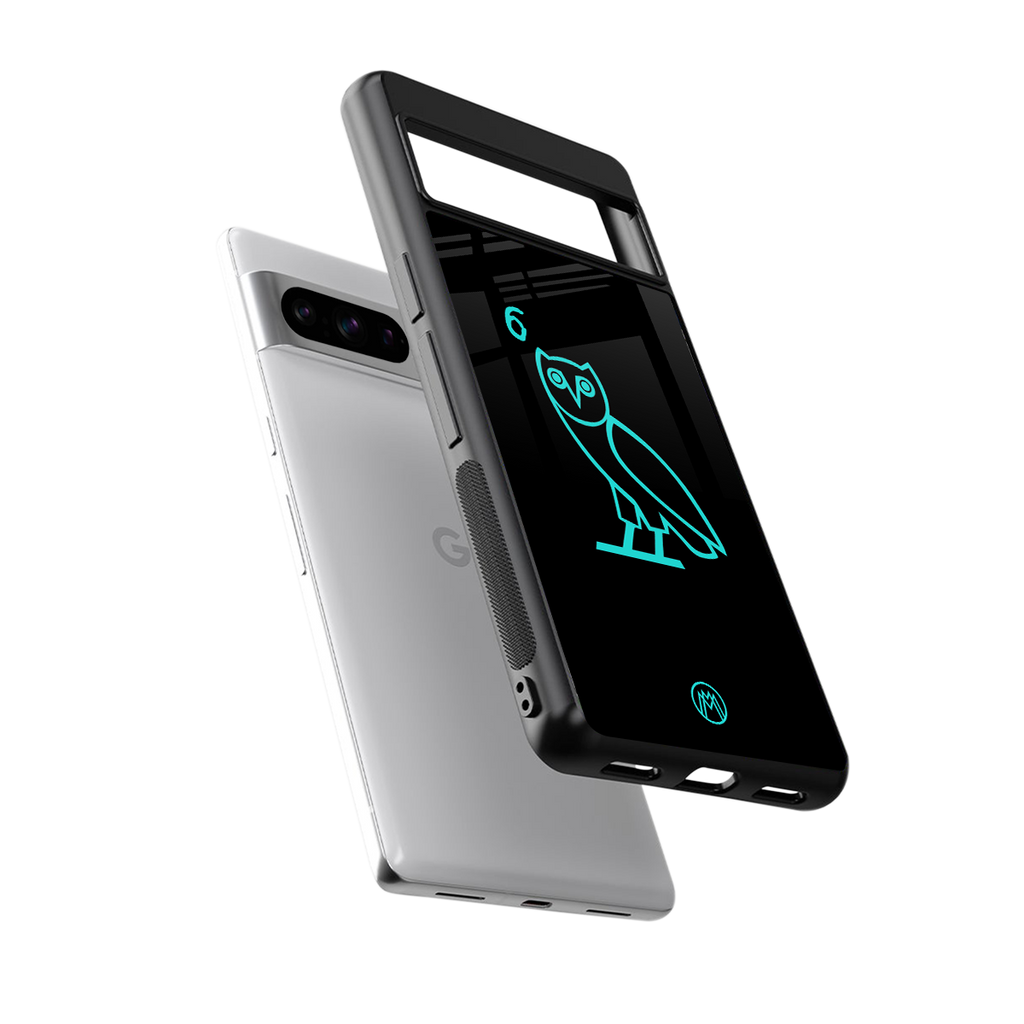 ovo back phone cover | glass case for google pixel 8 pro