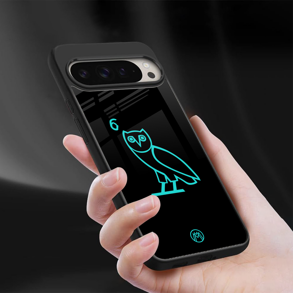 ovo back phone cover | glass case for google pixel 9 pro xl