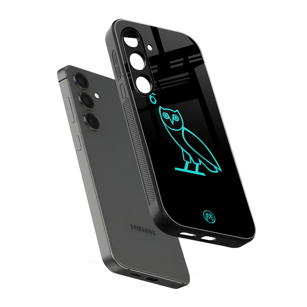 ovo back phone cover | glass case for samsung galaxy s24 fe
