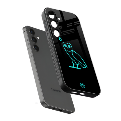 ovo back phone cover | glass case for samsung galaxy s24 fe